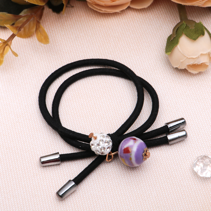 Резинка для волос "Герда", шарики, МИКС