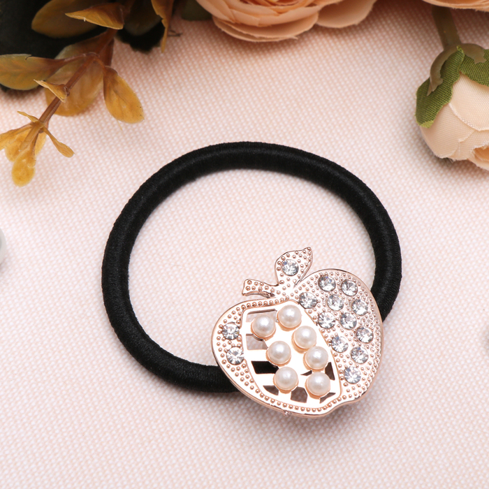 Резинка для волос "Престиж жемчужный" яблоко