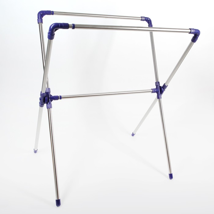 Стойка для одежды телескопическая усиленная 178x69x127 см