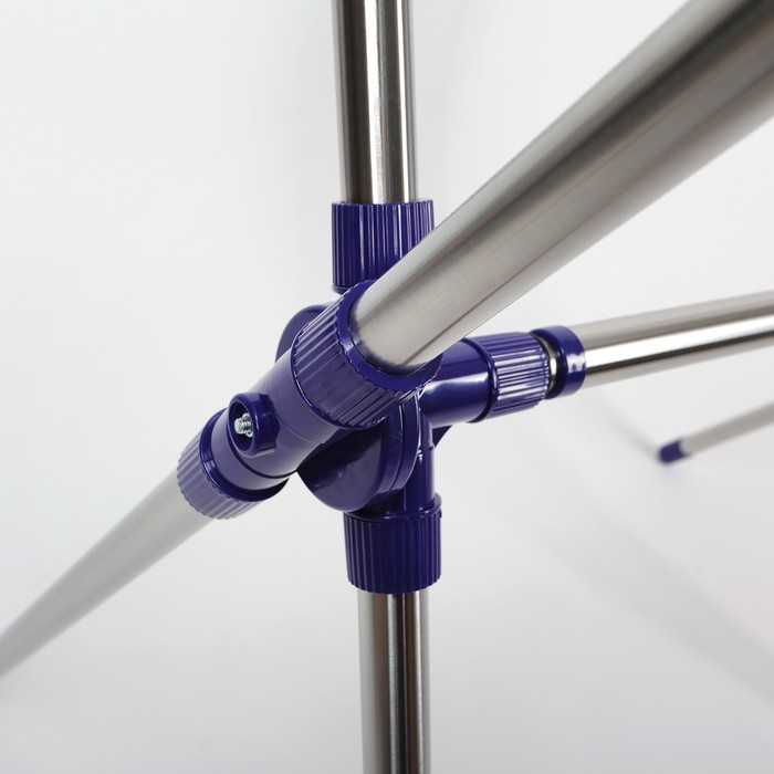 Стойка для одежды телескопическая усиленная 178x69x127 см