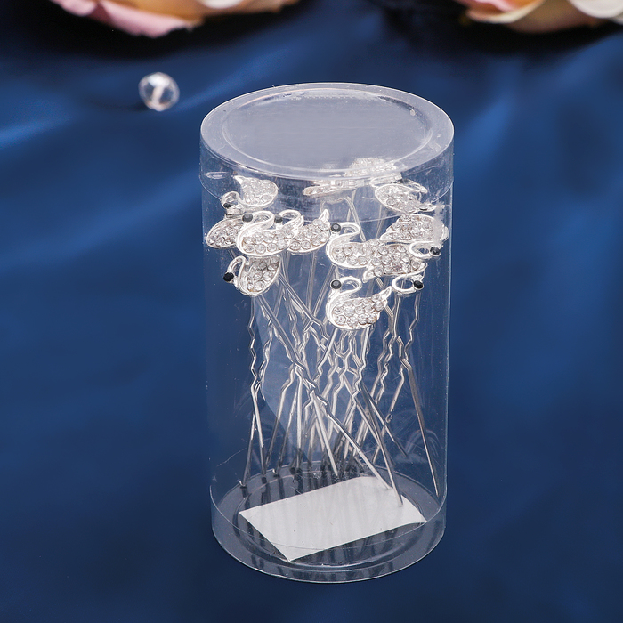 Шпилькая для волос "Лебедь"