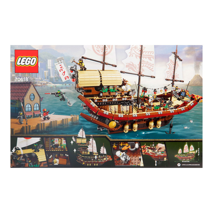 Конструктор Ниндзяго "Храм Летающий корабль мастера Ву", 2295 деталей