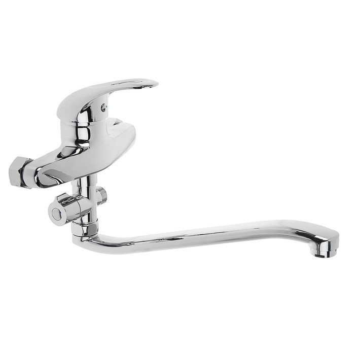 Смеситель для ванны Frap H02 F2102-B, однорычажный, с душевым комплектом, хром