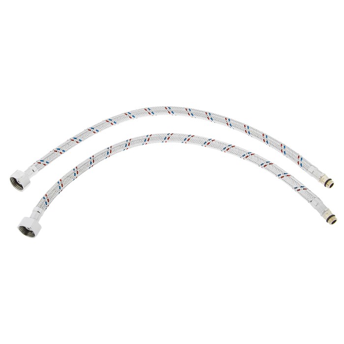 Смеситель для кухни Frap F4011, двухрычажный, высокий излив, латунь, хром