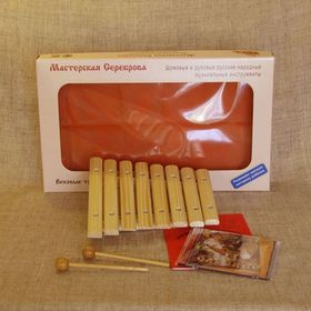 

Ксилофон Мастерская Сереброва диатонический (8 пластин)