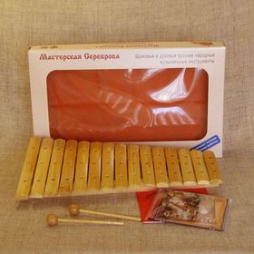 

Ксилофон Мастерская Сереброва диатонический (15 пластин)