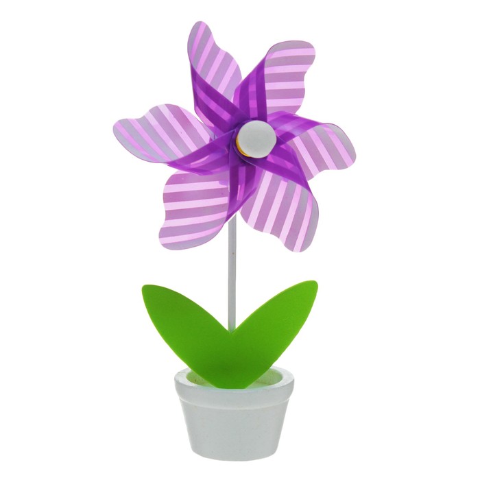 Ветерок "Полосатик" в горшочке,