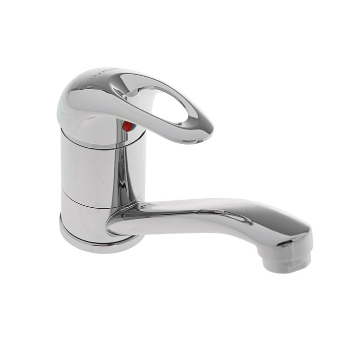 Смеситель для кухни Ledeme H02-B L4502-B, однорычажный, поворотный излив 15 см