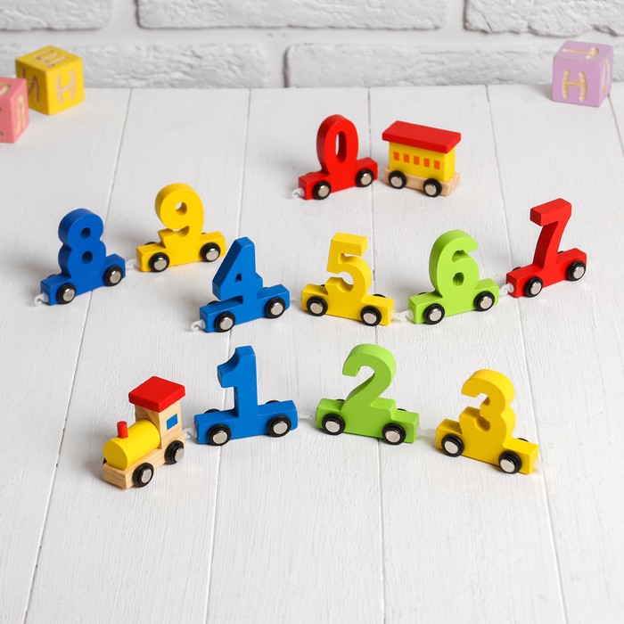 Конструктор "Паровозик. Учим счёт"