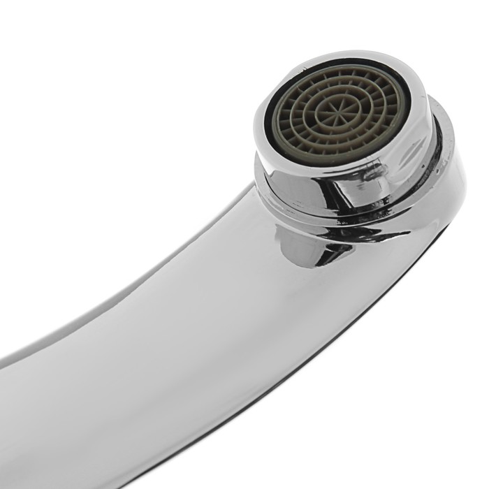 Смеситель для кухни Ledeme H39-B L4239, однорычажный, поворотный излив 25 см