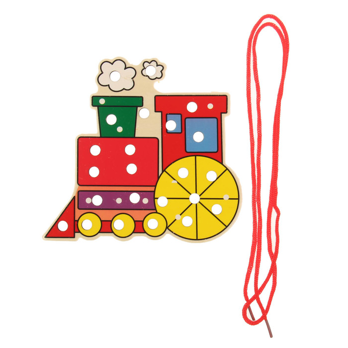 Шнуровка "Паровозик"