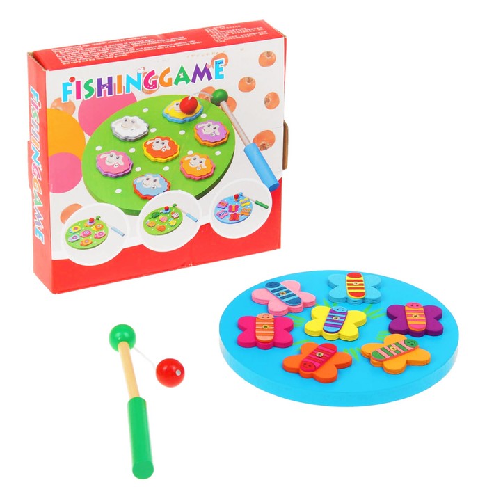 Рыбалка магнитная "Бабочки"