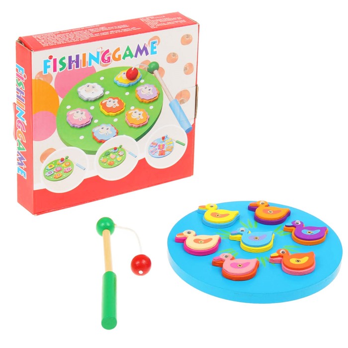 Рыбалка магнитная "Уточки"