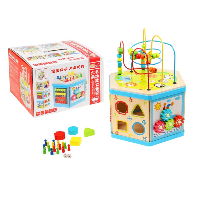 Логический центр с серпантинкой "Развиваемся вместе"