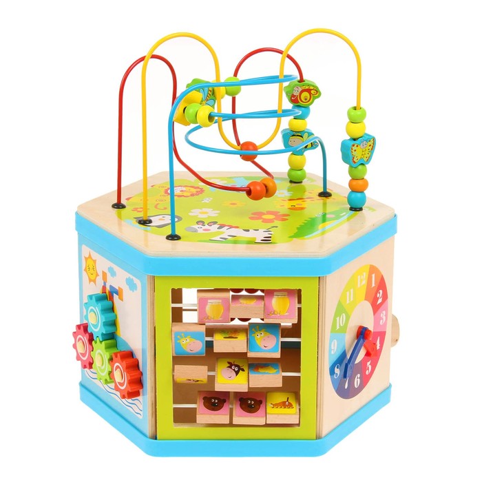 Логический центр с серпантинкой "Развиваемся вместе"