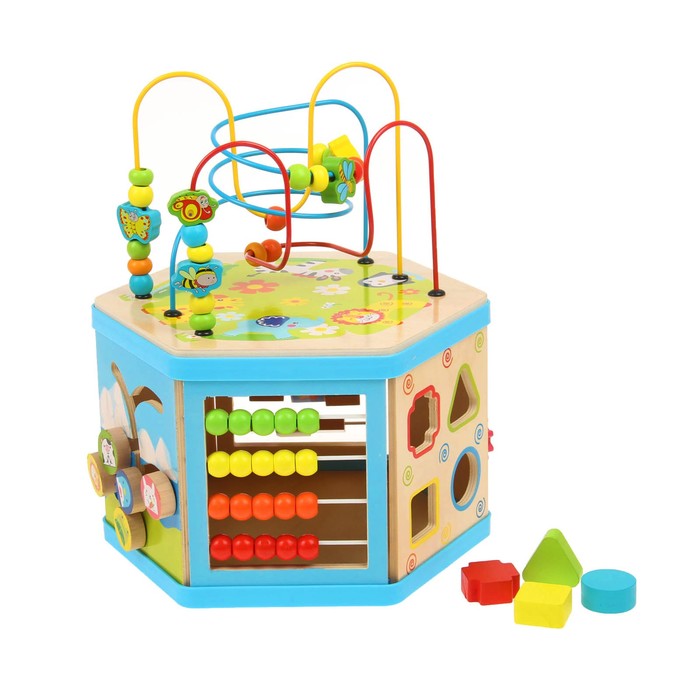 Логический центр с серпантинкой "Развиваемся вместе"