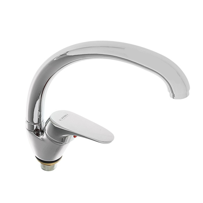 Смеситель для кухни Loffrey LF85903, однорычажный, высокий излив, хром