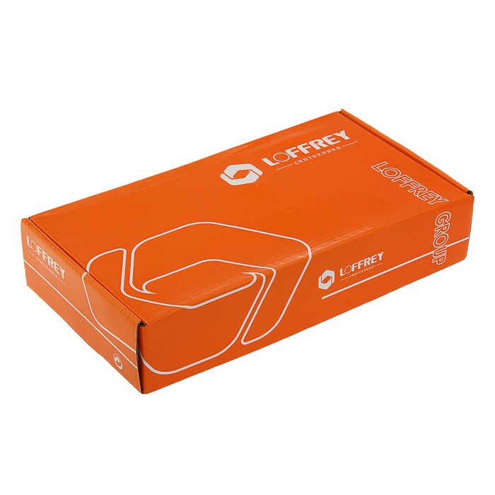 Смеситель для кухни Loffrey LF85910, двухрычажный, цветной, хром