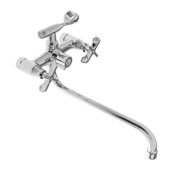 Смеситель для ванны Loffrey LF82283, с душевым набором, хром