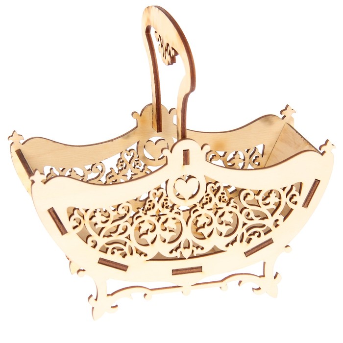 Шкатулка дерево "Лодочка" 20х8х19 см