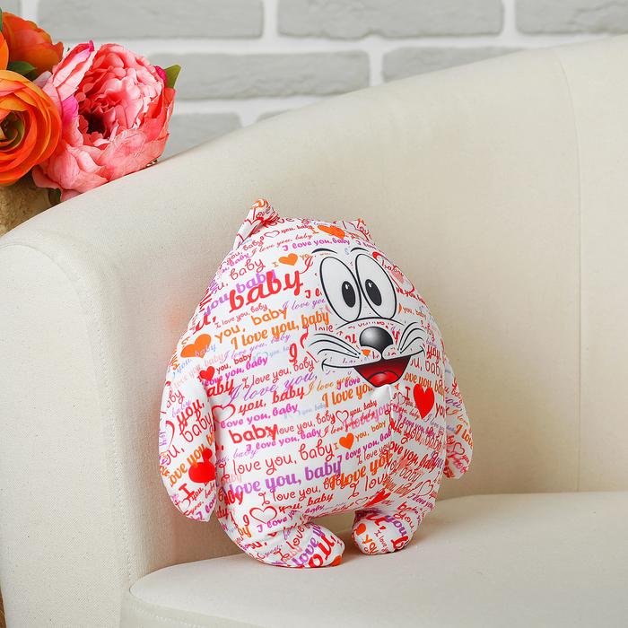 Мягкая игрушка-антистресс "Кот Лаки" 05, мини