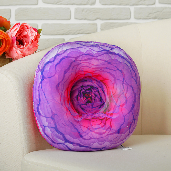 Мягкая подушка-игрушка антистресс "Цветы" 07