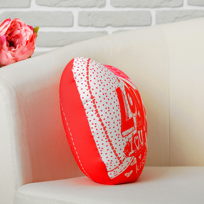 Мягкая подушка-игрушка антистресс "Сердце" 03