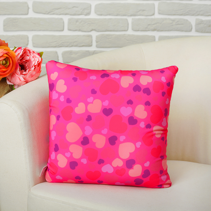 Мягкая подушка-игрушка антистресс "Любовь" 08