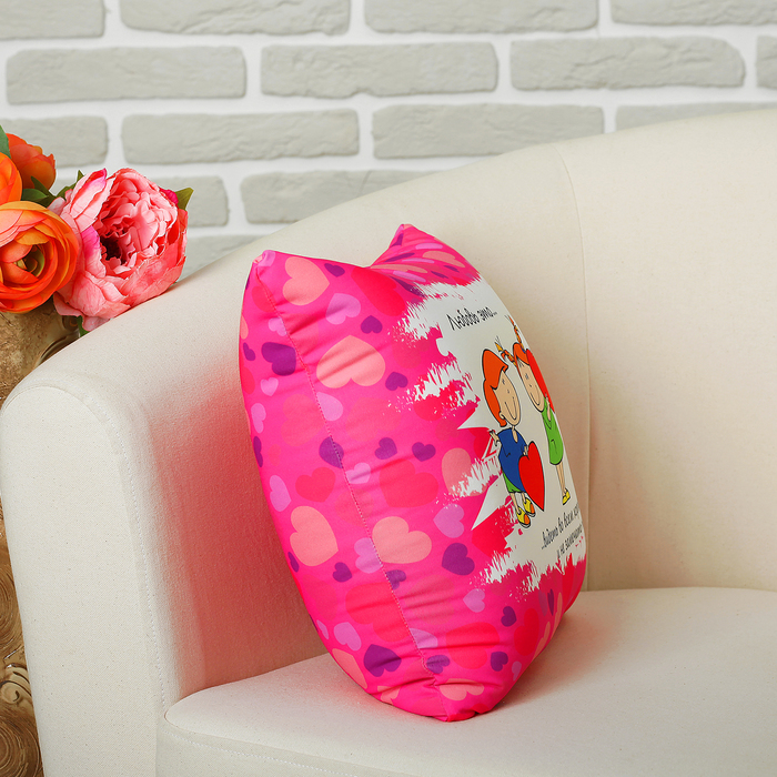 Мягкая подушка-игрушка антистресс "Любовь" 11