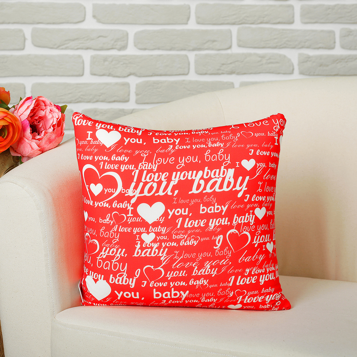 Мягкая подушка-игрушка антистресс "Любовь" 18