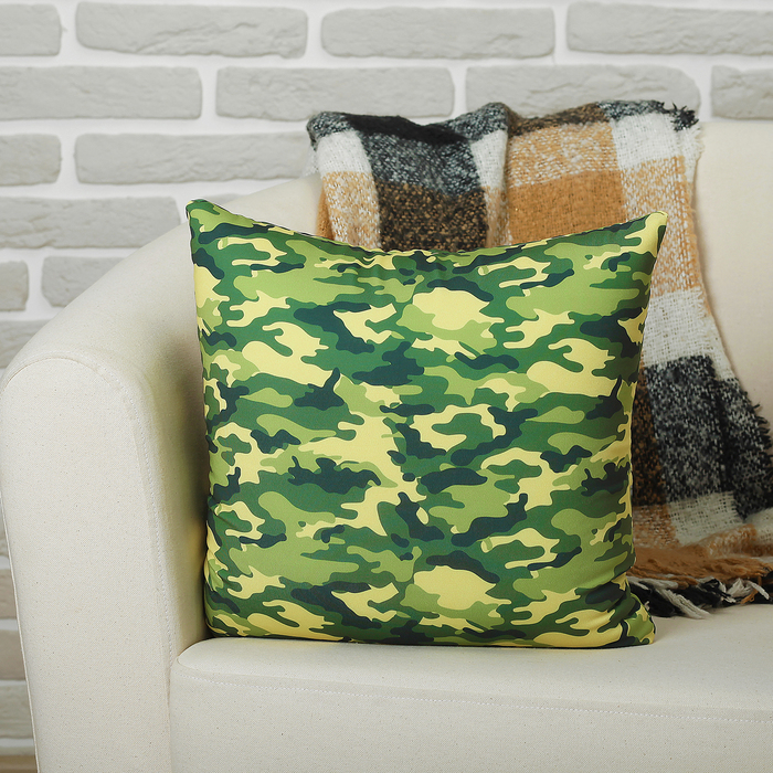 Мягкая подушка-игрушка антистресс "Танк" 01