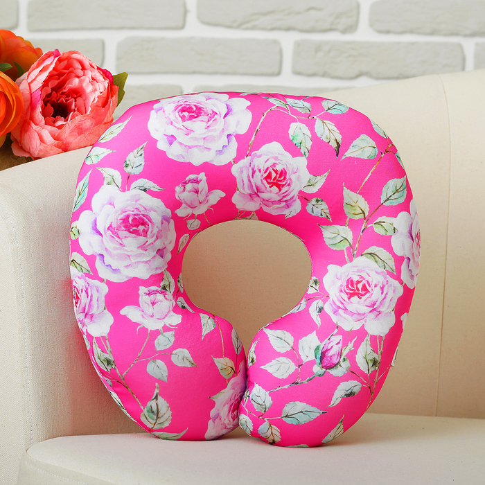 Мягкая игрушка-антистресс подголовник "Цветочек" 03