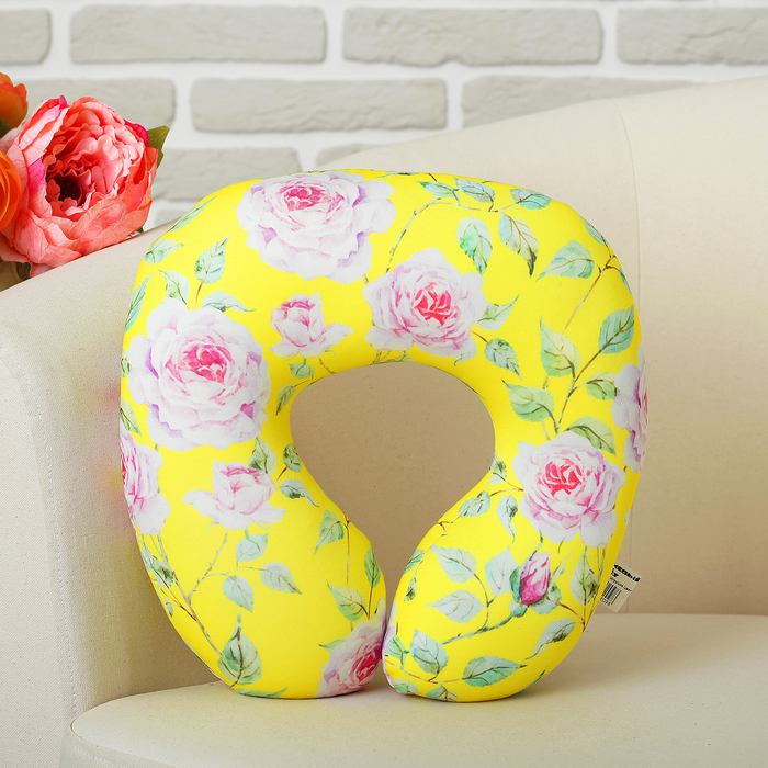 Мягкая игрушка-антистресс подголовник "Цветочек" 04