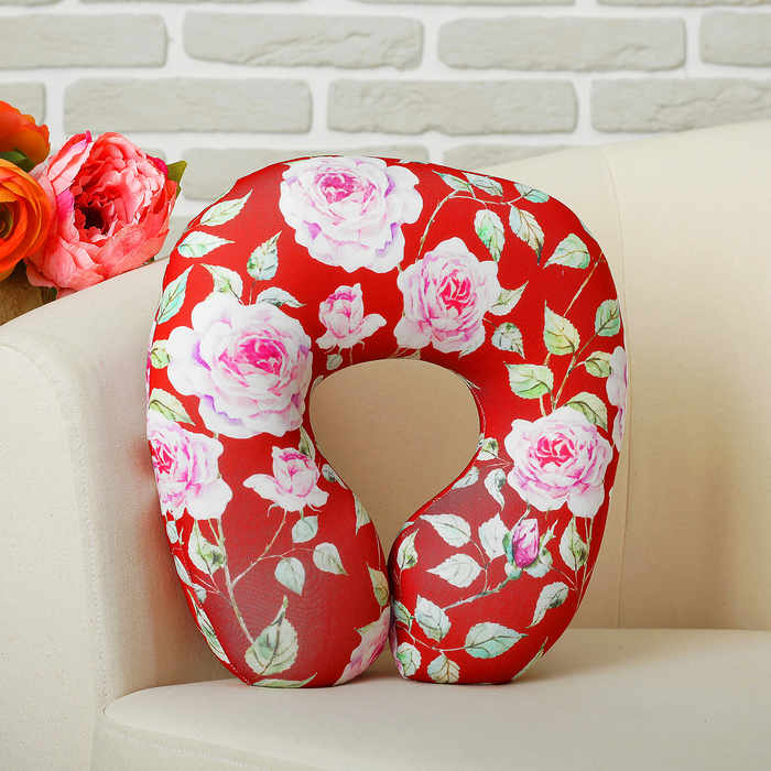 Мягкая игрушка-антистресс подголовник "Цветочек" 05