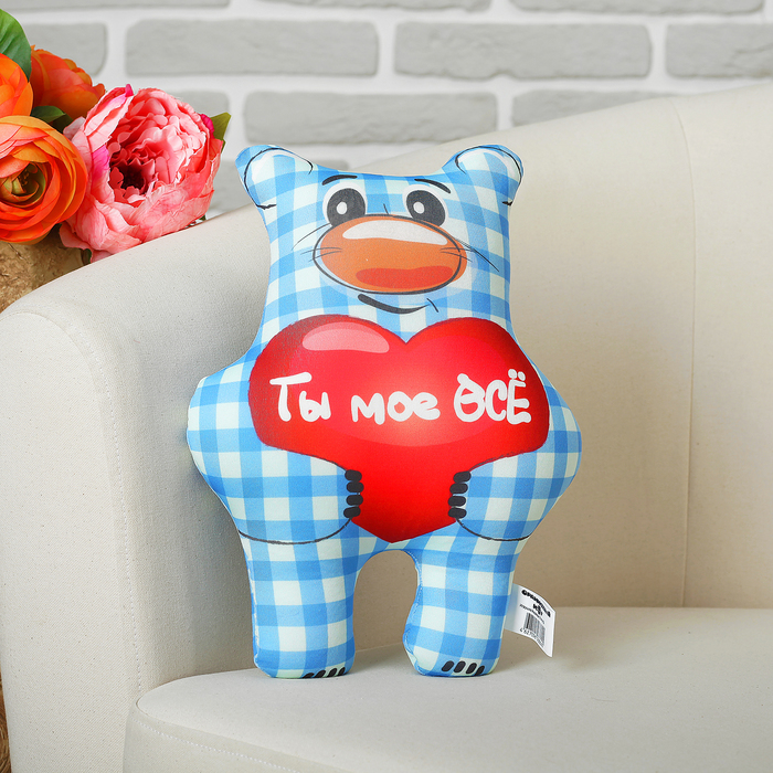 Мягкая игрушка-антистресс "Медведь Стёпа" 02