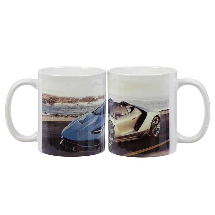 Кружка "Машина.Суперкар", полноразмерная печать, c нанесением