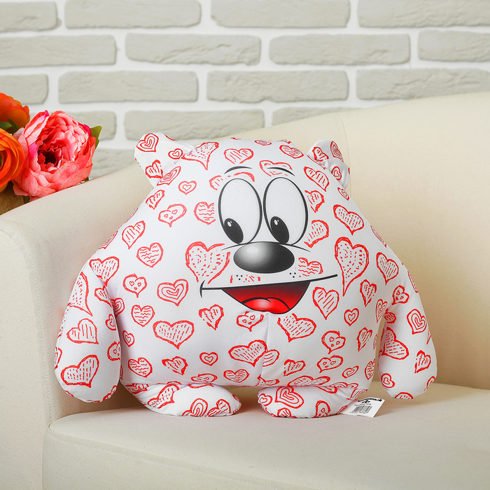 Мягкая игрушка-антистресс "Медведь Лаки" 03