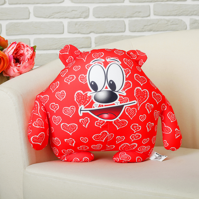 Мягкая игрушка-антистресс "Медведь Лаки" 04