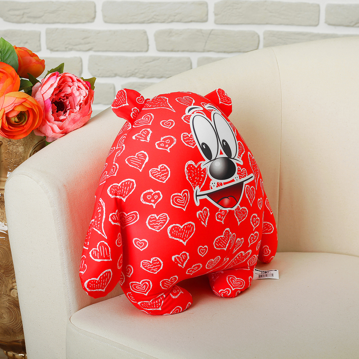 Мягкая игрушка-антистресс "Медведь Лаки" 04