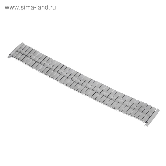 

Ремешок для часов 22 мм, металл, серебряный