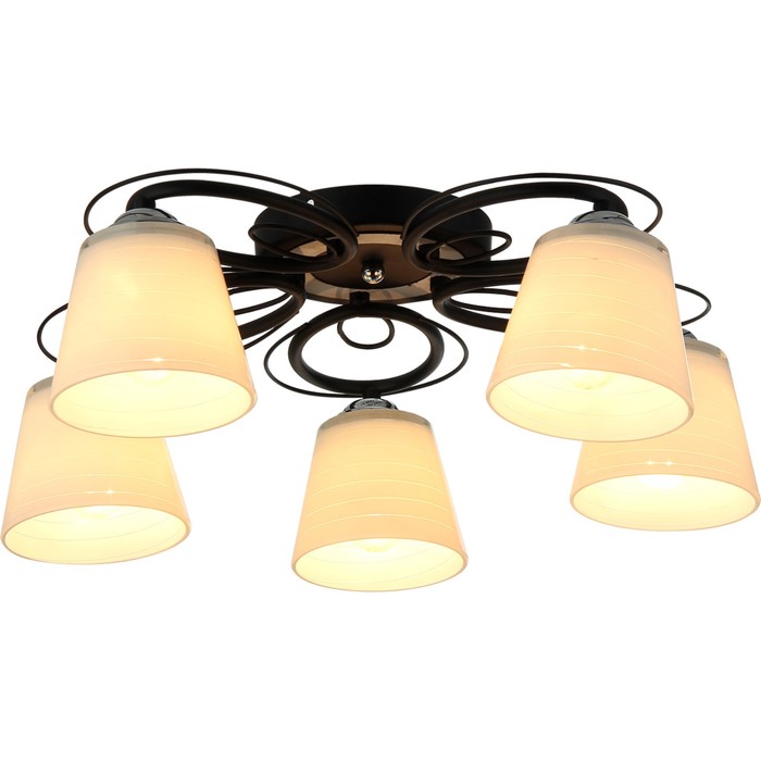 Люстра "Сандра" 5 ламп E27 60Вт хром