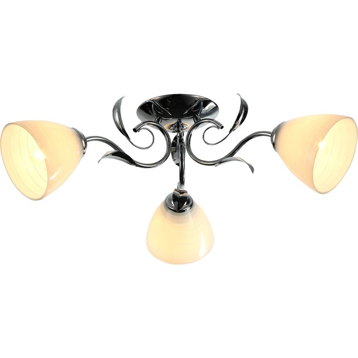 Люстра "Феруза" 3 лампы E27 60Вт хром