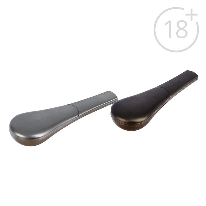 Трубка-футляр для хранения табака, алюминий, микс, 10х7.5 см