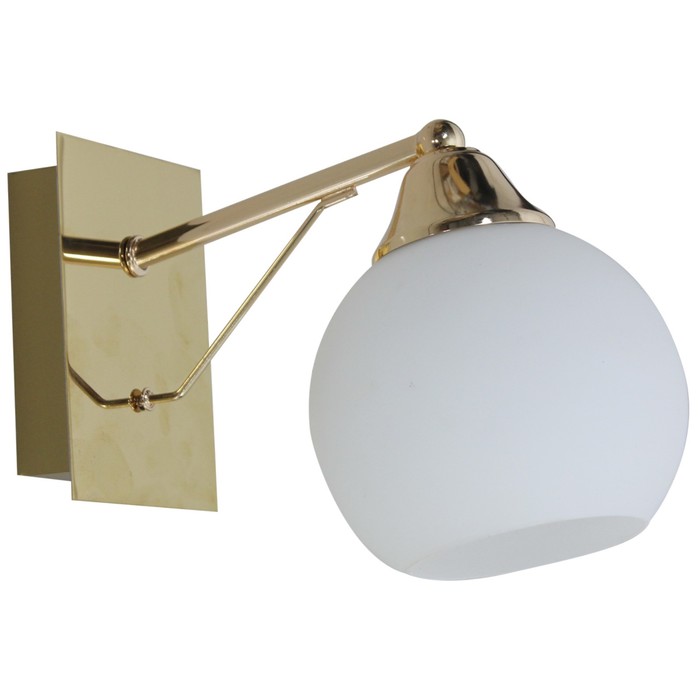 Бра "Эстель" 1 лампа E27 60Вт матовый белый