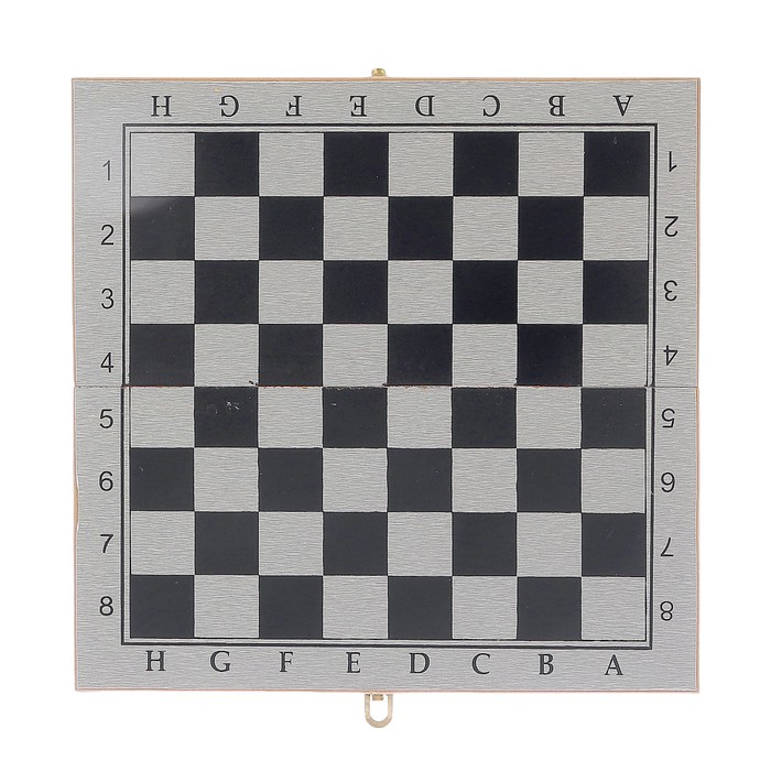 Набор 3 в 1: шахматы + шашки + нарды, пластиковые фигуры, 29х29 см