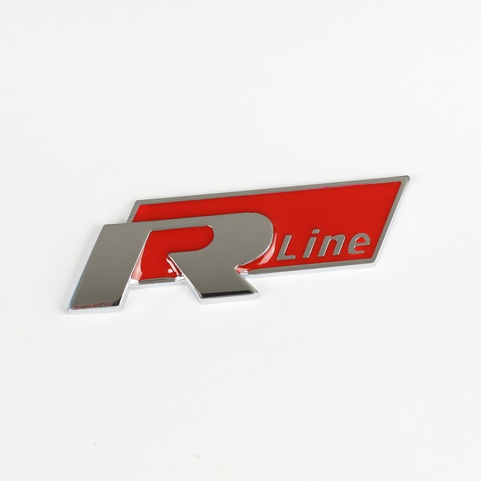 Наклейка декоративная на автомобиль "R line"