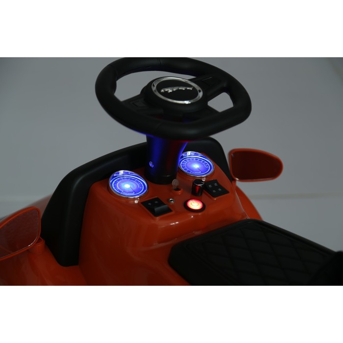 Электромобиль JAGUAR F-TYPE, цвет оранжевый