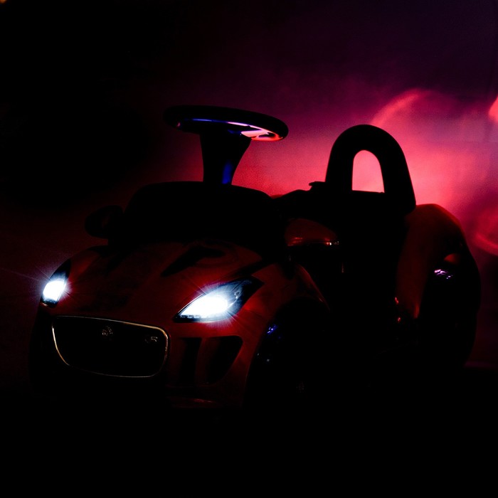 Электромобиль JAGUAR F-TYPE, цвет оранжевый