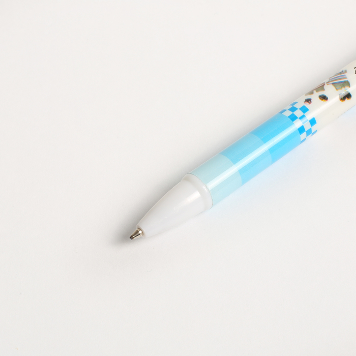 Ручка шариковая-прикол Расческа-зеркальце МИКС