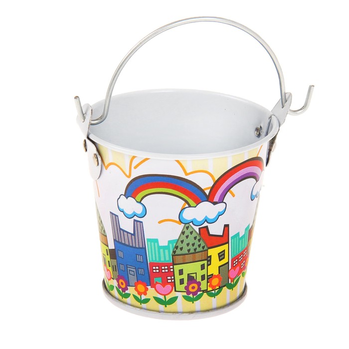 Ведерко малое "Радуга над городом"